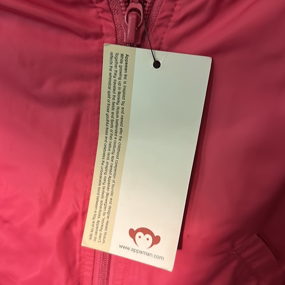 NWT Appaman pink Nikki Bomber Jacket - Picture 5 of 8